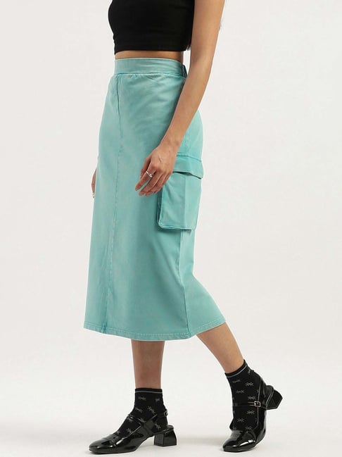 United Colors of Benetton Blue Skirt