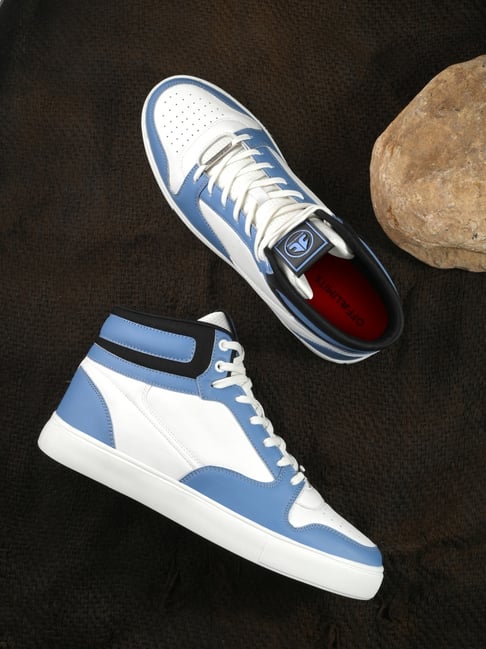 OFF LIMITS Men's SCOOT Off White & Blue Sneakers-picture-25