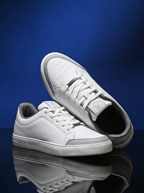 OFF LIMITS Men's GINZA Off White & Light Grey Sneakers-picture-14