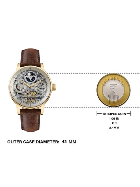 Buy Ingersoll 1892 I07704 The Jazz Automatic Watch for Men at Best