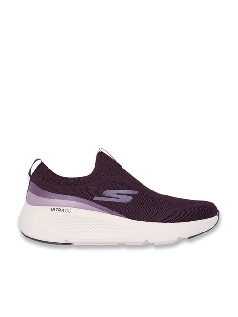 Skechers Women's GO RUN ELEVATE - HOT STREAK Plum Running Shoes
