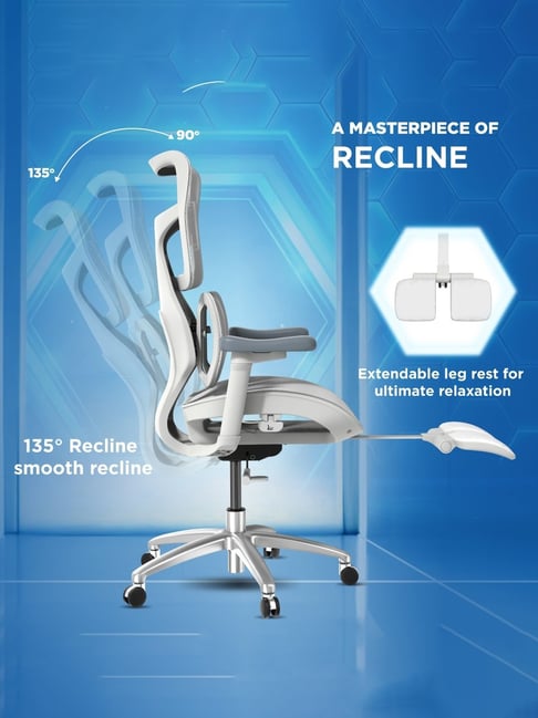 Jysk Gaming Chair With Leg Support Gaming Chair, Desk Chair With Footrest, Office Chair With Headrest