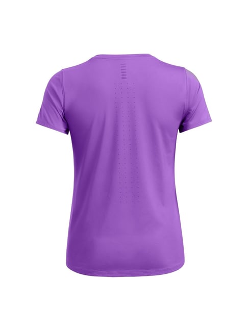 Under Armour Purple Regular Fit Sports T-Shirt