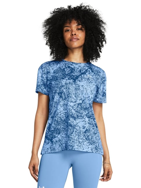 Under Armour Blue Regular Fit Sports T-Shirt-picture-29