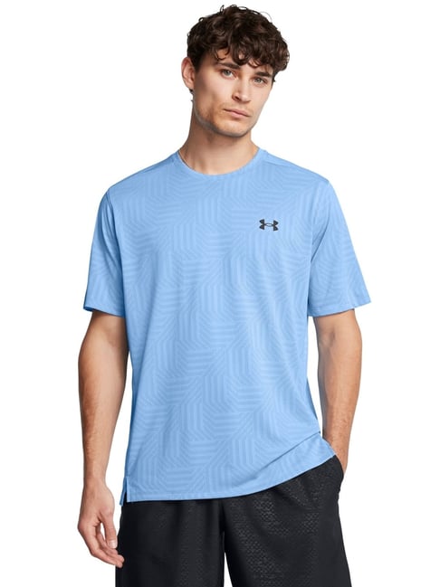 Under Armour Blue Regular Fit Sports T-Shirt