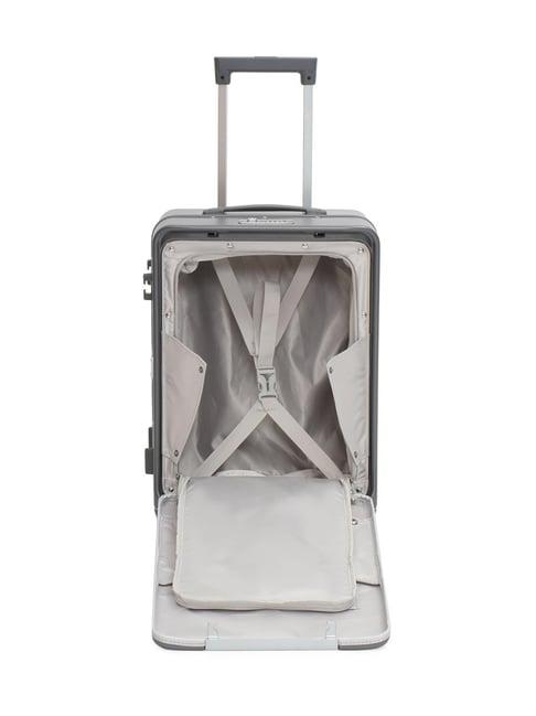 Swiss Military Grey THAMES Medium Hard Checked Luggage - Main Image