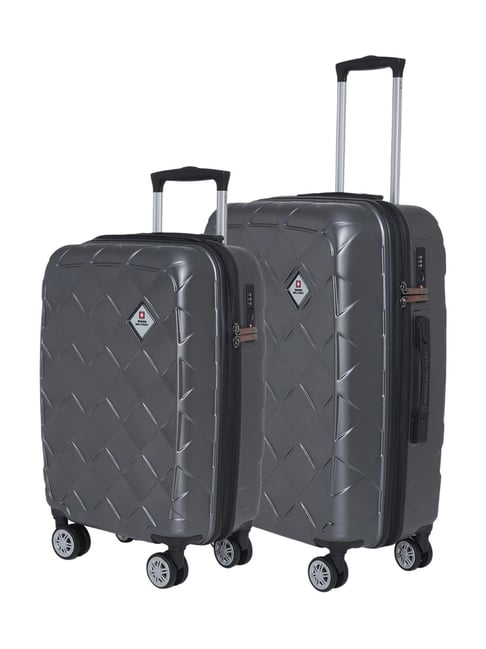 Swiss Military Large Hard Case Suitcase Swiss Military Grey Jupitor