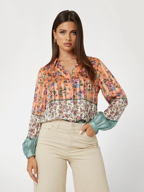 Guess Multi Fashion Printed Regular Fit Shirt-picture-25
