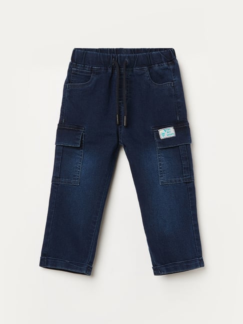 Juniors by Lifestyle Boys Dark Blue Jeans