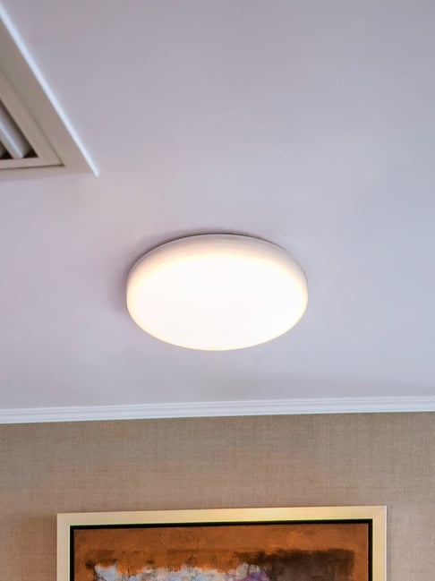 Buy FOS LIGHTING White Acrylic Glowmac 12W led Flush Ceiling Light