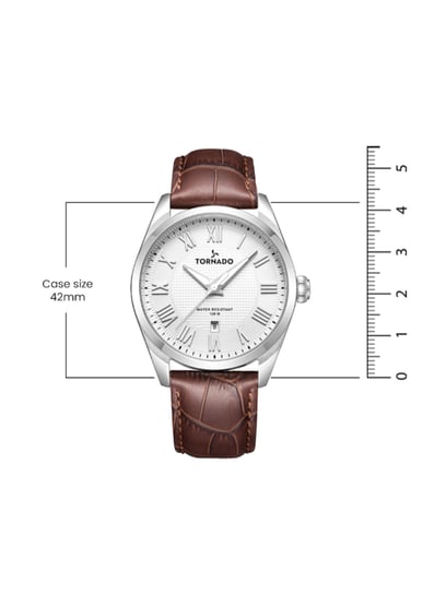 Buy TORNADO T8007-SLDW Analog Watch for Men at Best Price @ Tata CLiQ
