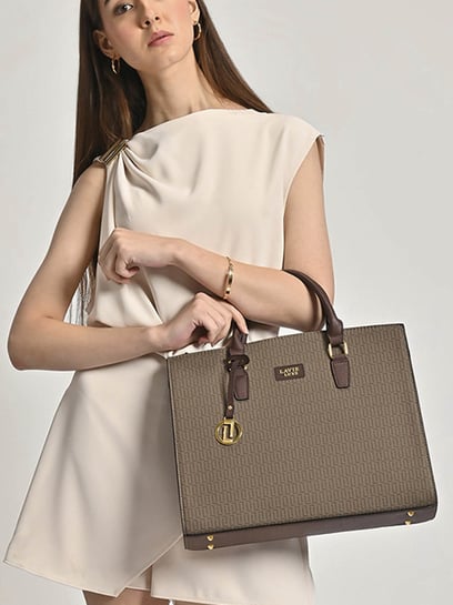 Buy Lavie Luxe Coffee LX Mono Ellon25 Satchel Handbag Online