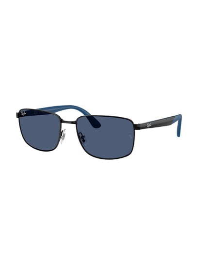 Buy Ray-Ban Core Blue Rectangular Unisex Sunglasses at Best Price