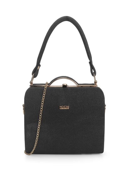 Mochi Black Medium Clutch