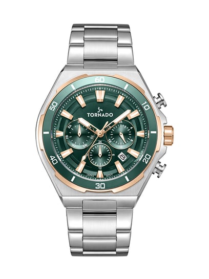 Buy TORNADO T24104-KBSHK Stellar X Chronograph Watch for Men at