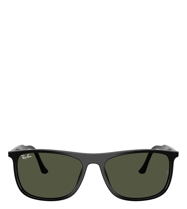 Buy Ray-Ban 0RB0947S901/3156 Green Rectangular Unisex Sunglasses