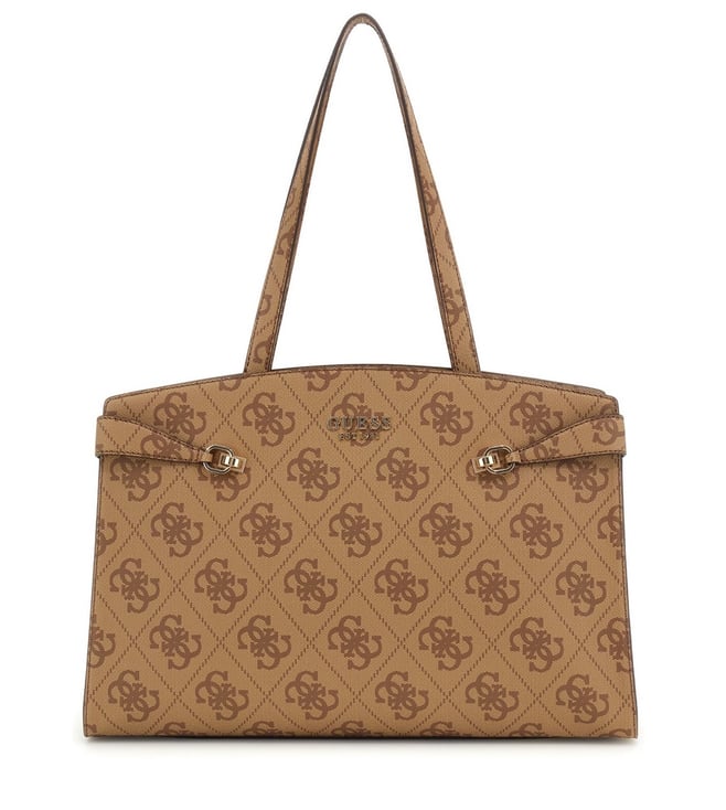 Guess Brown Women Tote Bag