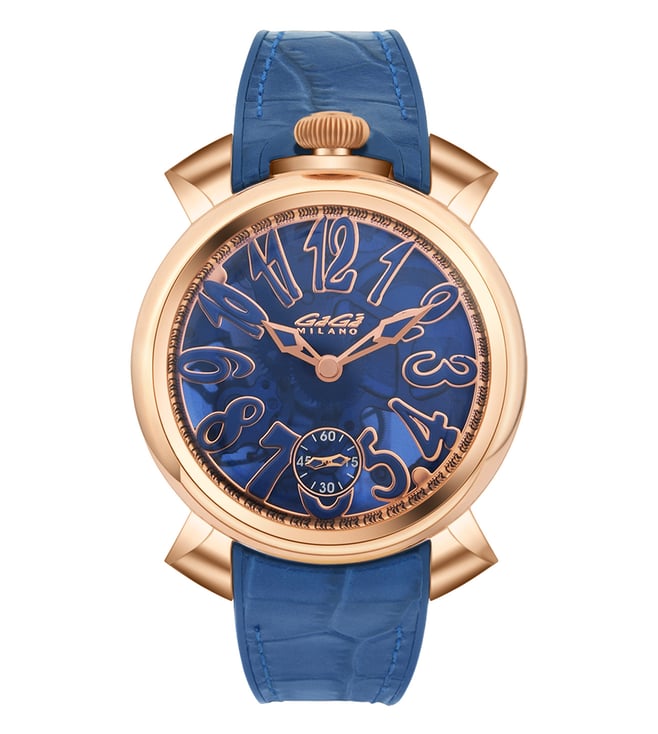Buy GAGA Milano Manual Winding Unisex 44 mm 4311SK01R0YLBL0 Online