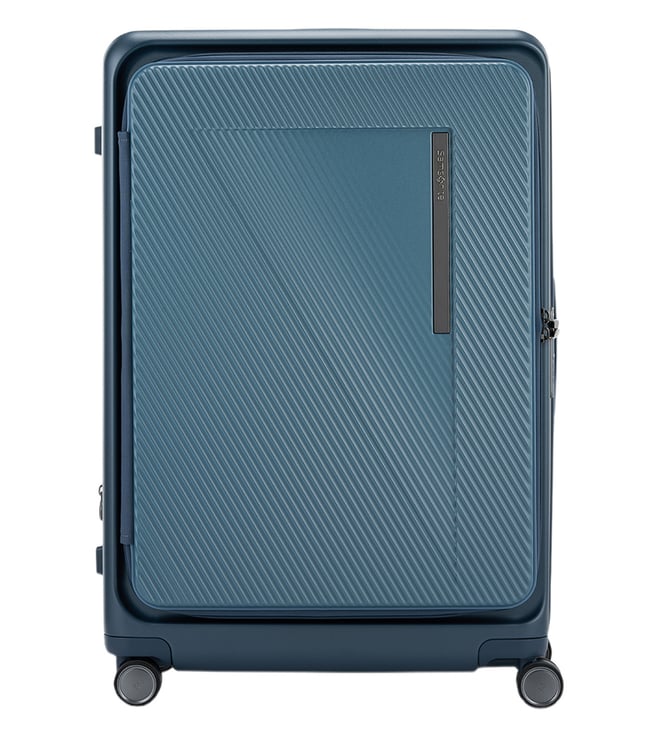 リィラプリシク Samsonite Blue ZIPPRIX FT Textured Large Checked Luggage