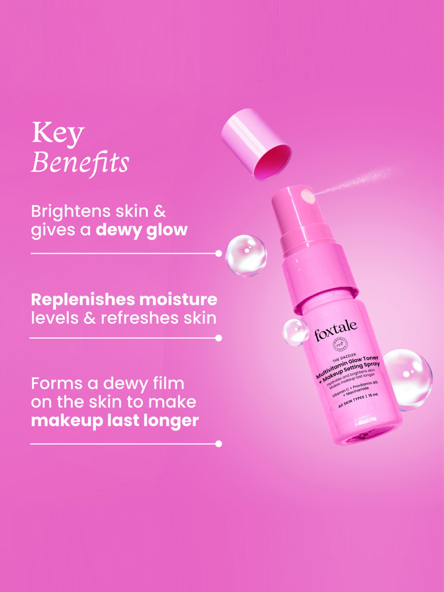 Foxtale Multivitamin Glow Toner — Flash AI Score 93/100