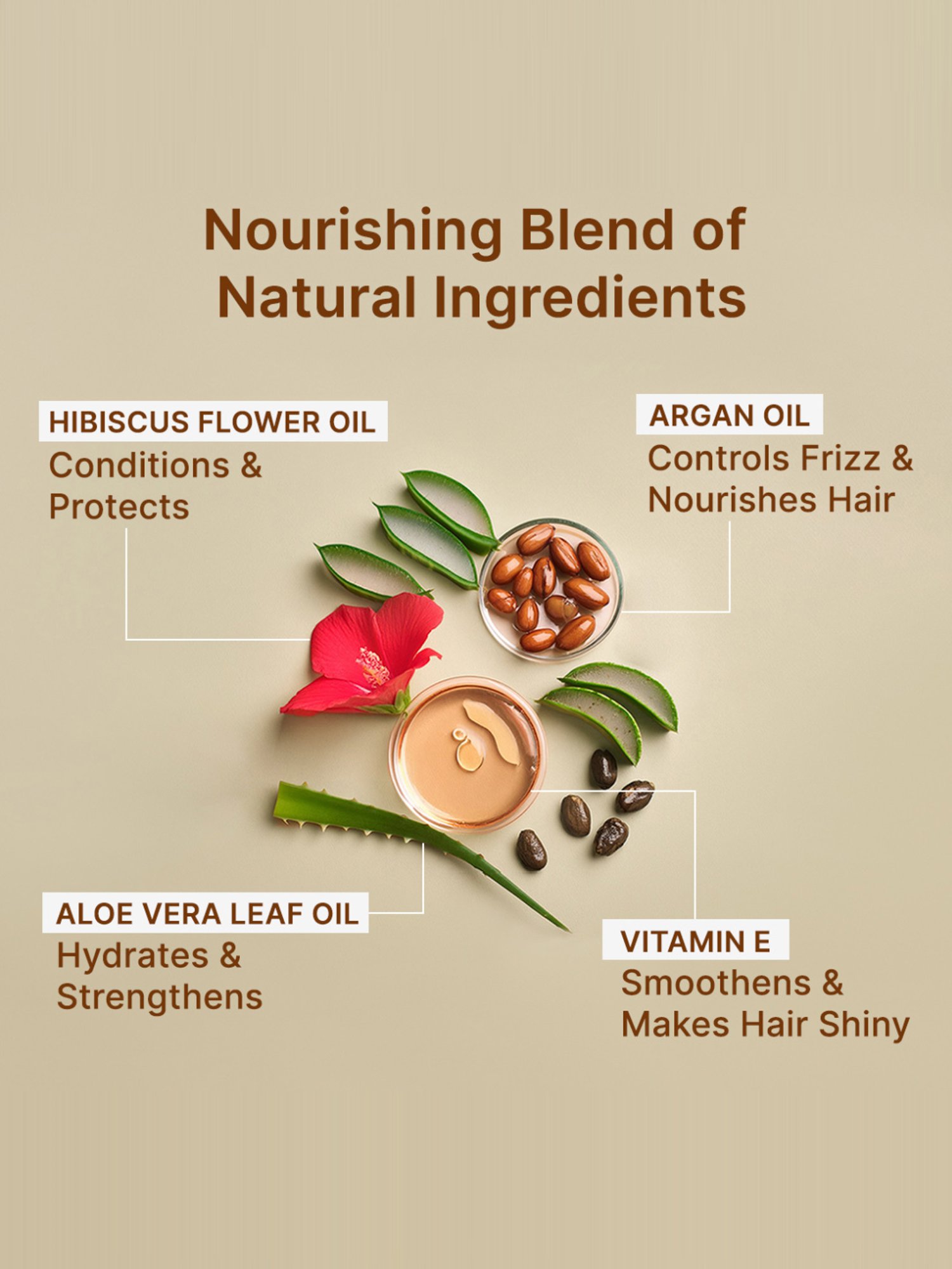 Bare Anatomy Argan & Vitamin E Anti-Frizz Hair Serum - 75 ml — Flash AI Score 90/100