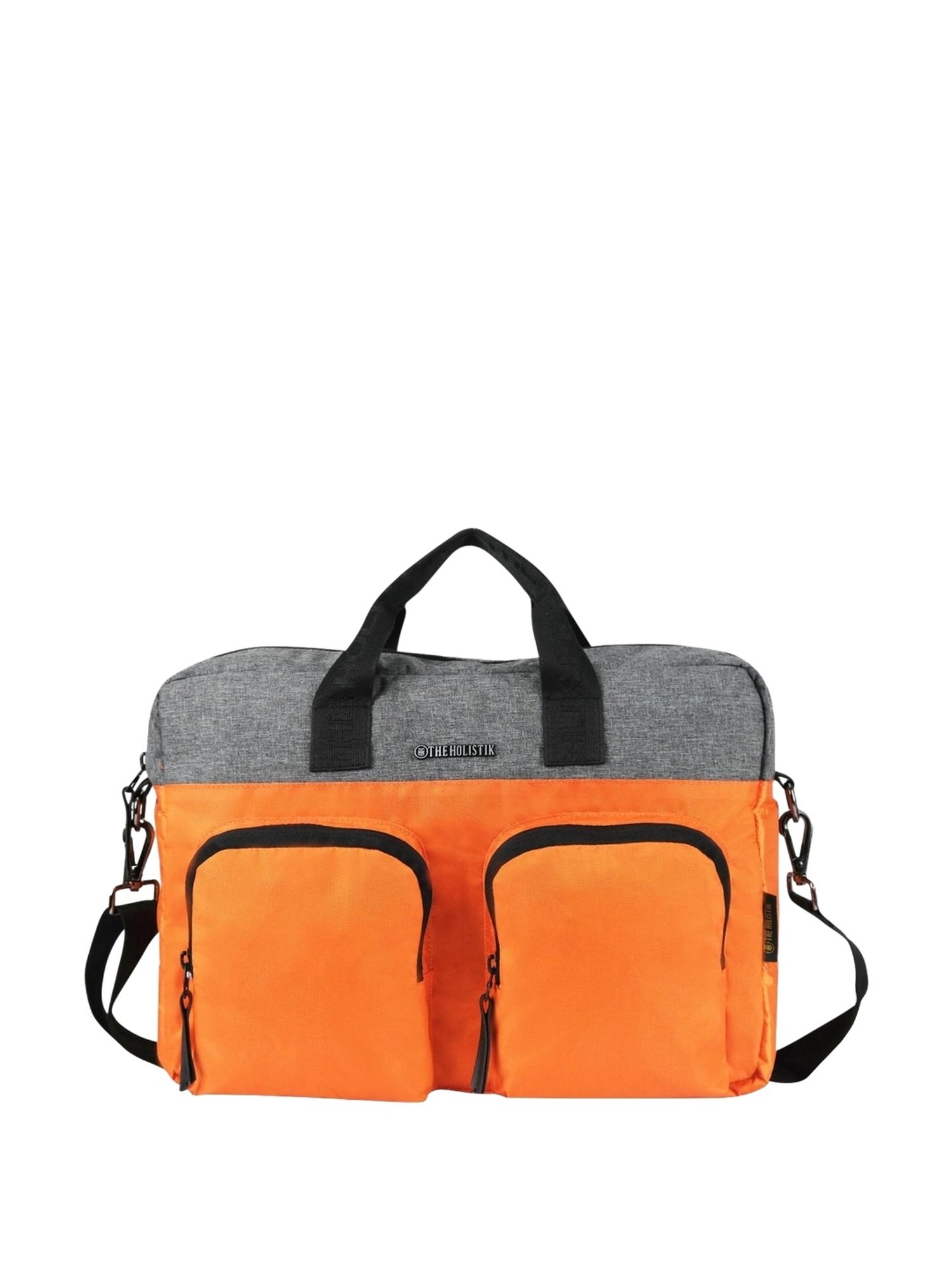 Buy THE HOLISTIK Rovio Orange & Grey Medium Messenger Bag - 11.07