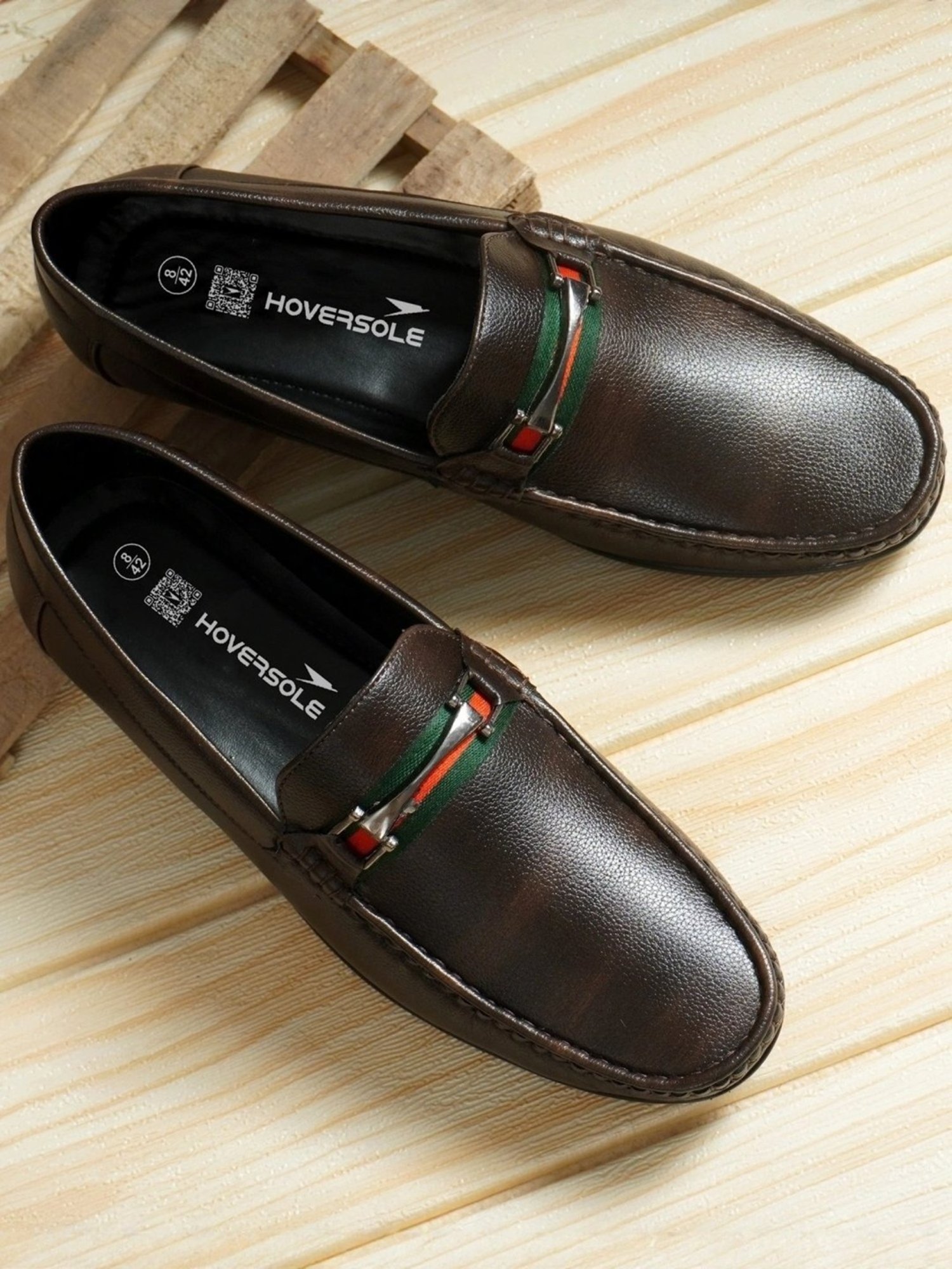 ココ Buy Hoversole Men's Porto Cocoa Soft Loafers at Best Price @ Tata CLiQ