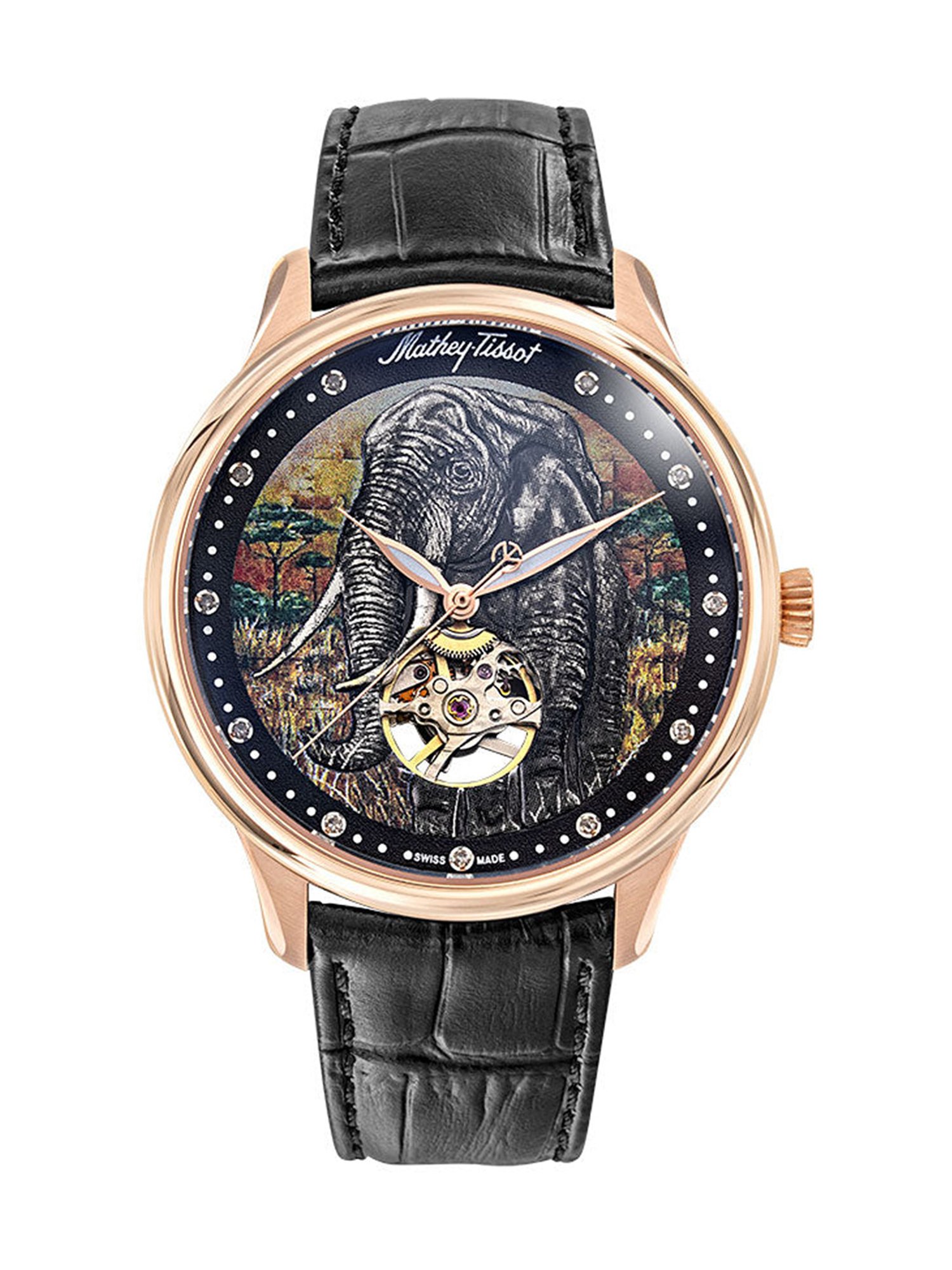 Buy Mathey Tissot MC1886PEL Edmond Handcrafted Automatic Watch for