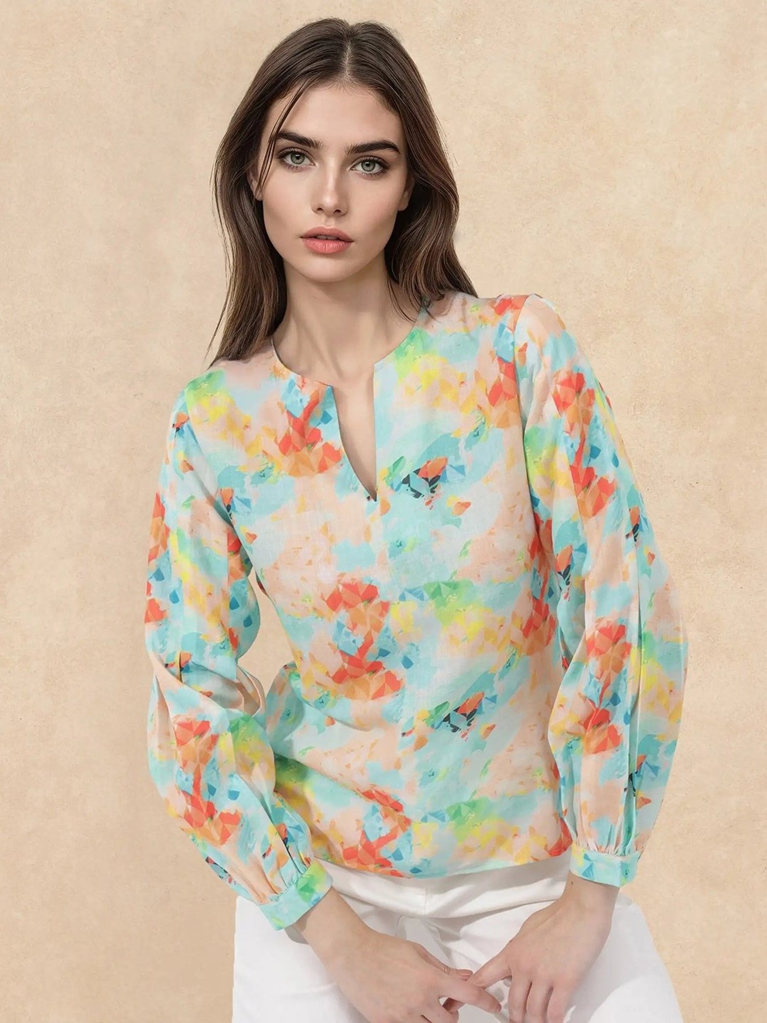 トップス Rame long sleeve tops Buy Women's Y2k Mesh Top Long Sleeve Vintage V Neck Lace