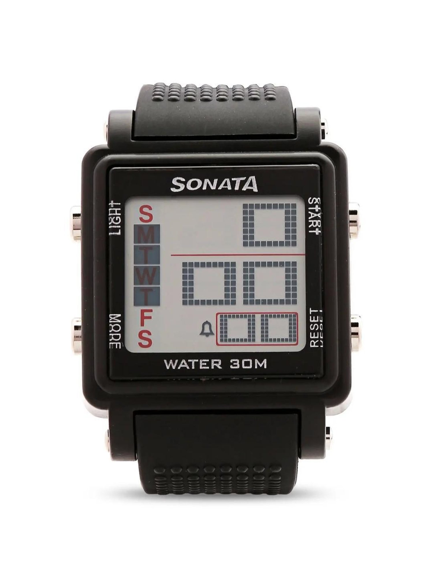 TTTページ Sonata 77043PP01 Super Fibre XI Digital Watch for Men