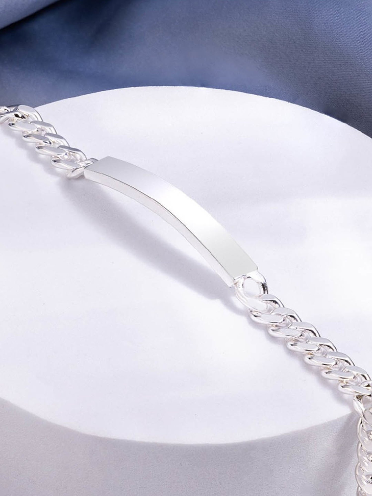Buy Zavya 925 Silver Bracelets For Men Online At Best Price @ Tata