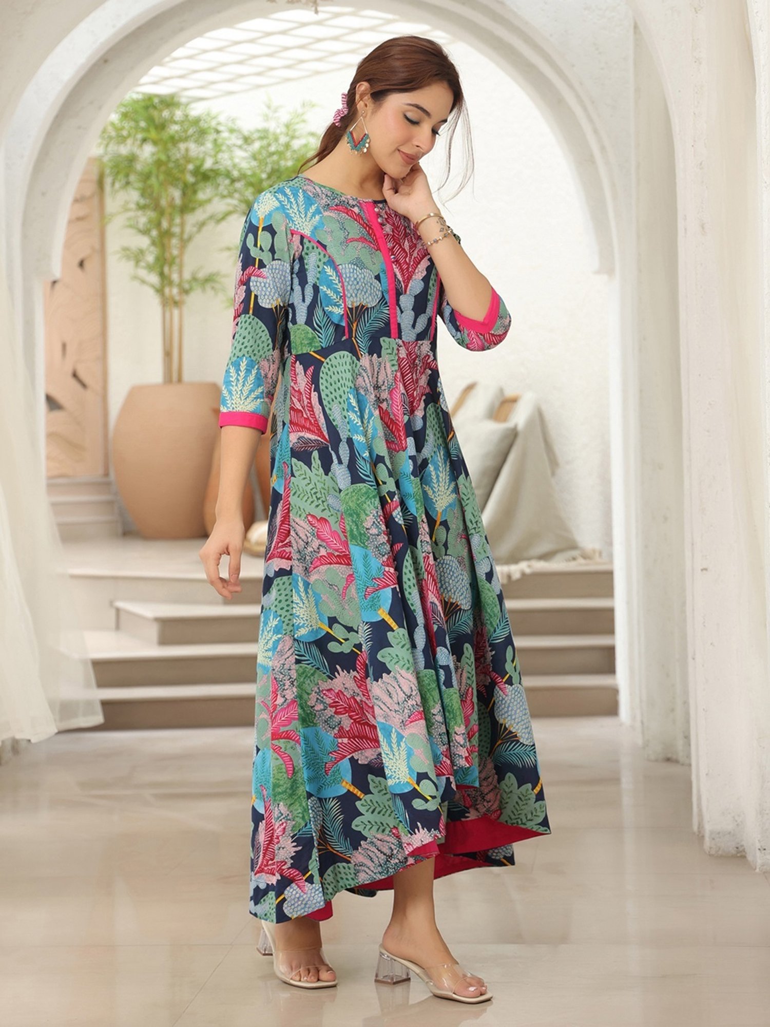 cotton midi dress myntra Midi dresses from Myntra Sale , As always comment below for links and I will send them to you in your DM , #myntra #myntraendofreasonsale
