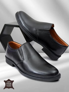 Buy Hoversole X Nico Nerini Men's Caligo Black Leather Slip-On