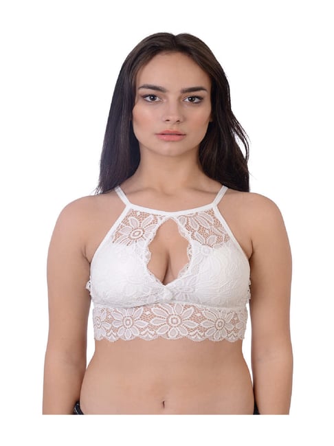 Da Intimo White Non Wired Padded Bralette-picture-37