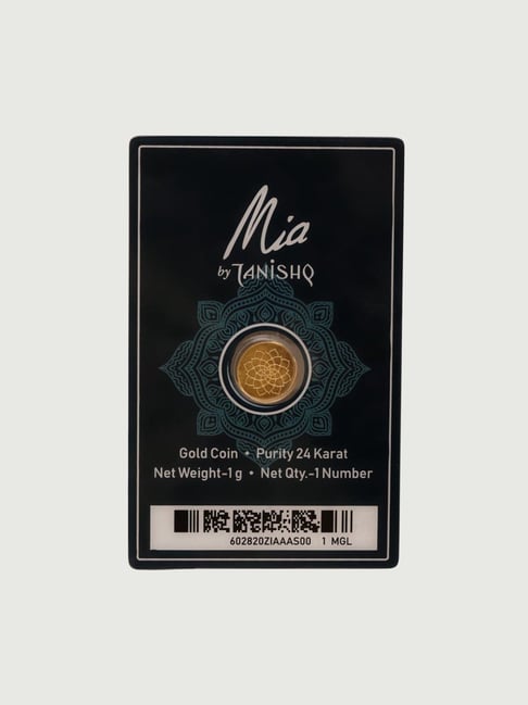 Mia Gm Gold Coin Price Tanishq Mia By Tanishq Lotus 24k (999) 1gm