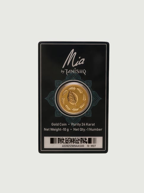 24 Carat Tanishq 10 Gm Gold Coin 24k Price 10 Gram 24 Karat Gold