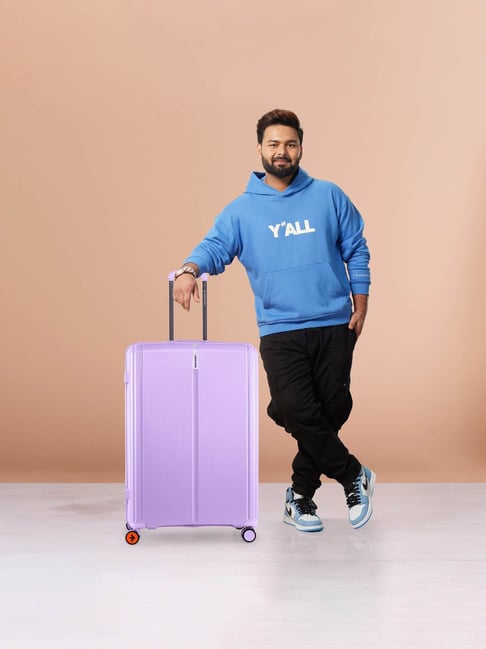 Buy Nasher Miles The Line Check-in Purple 24 inch |65cm Trolley