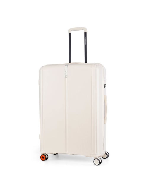 Buy Nasher Miles The Line Check-in White 24 inch |65cm Trolley Bag