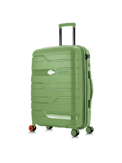 Buy Nasher Miles Paris Check-In Avacado Green 28 inch Trolley Bag