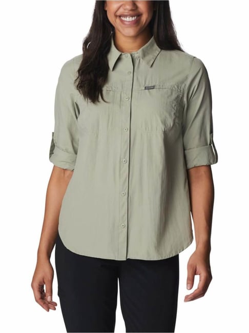 Columbia Womens Green Omni-Wick Silver Ridge 3.0 Shirt-picture-44