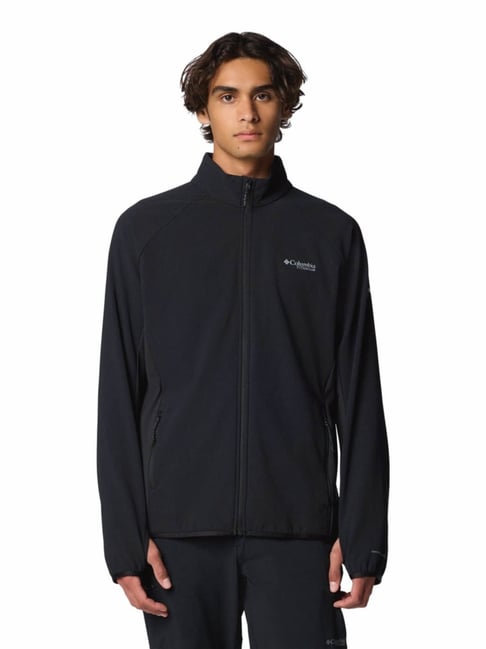 Columbia Mens Black Omni-Shield Spectre Ridge Tech II Full Zip