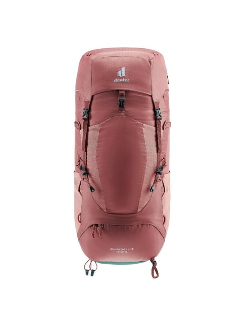 Deuter Unisex Red Aircontact Lite Load Control Expedition Ready Multiday  Trekking Backpack, 45+10 L