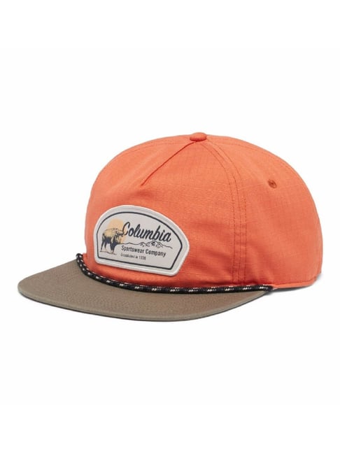 Columbia Orange 100% Cotton Baseball Cap