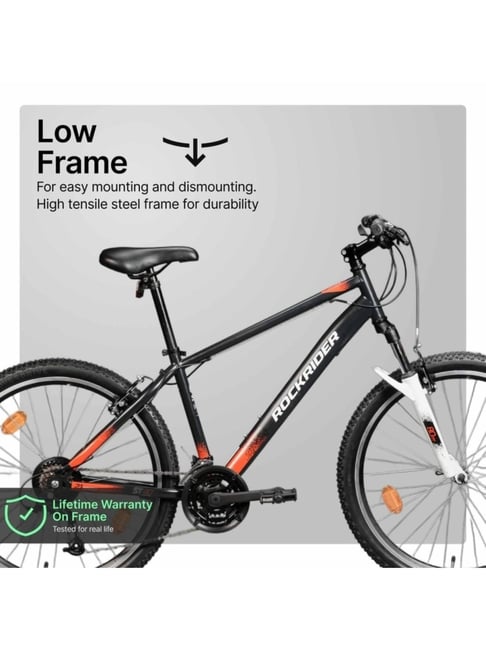 Rockrider by Decathlon Mountain Bike Rockrider ST40 Black 21