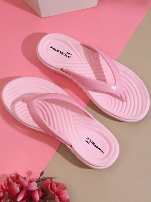 Hoversole Women's Salmon Blush Purasoft Flips