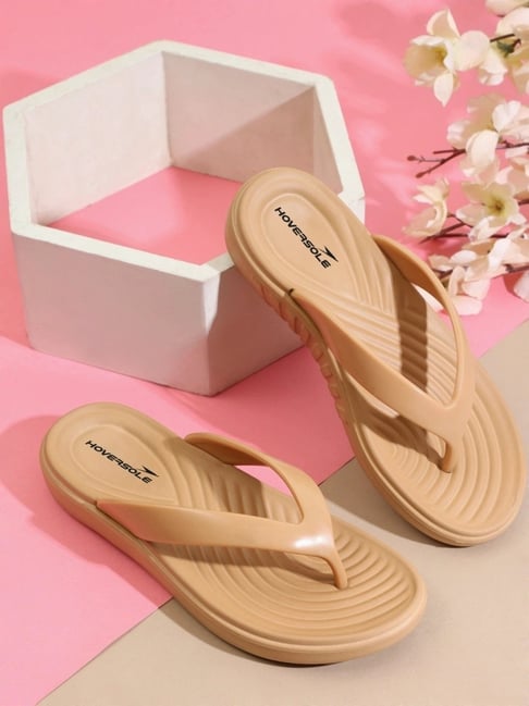 Hoversole Women's Ocean Sand Purasoft Flips