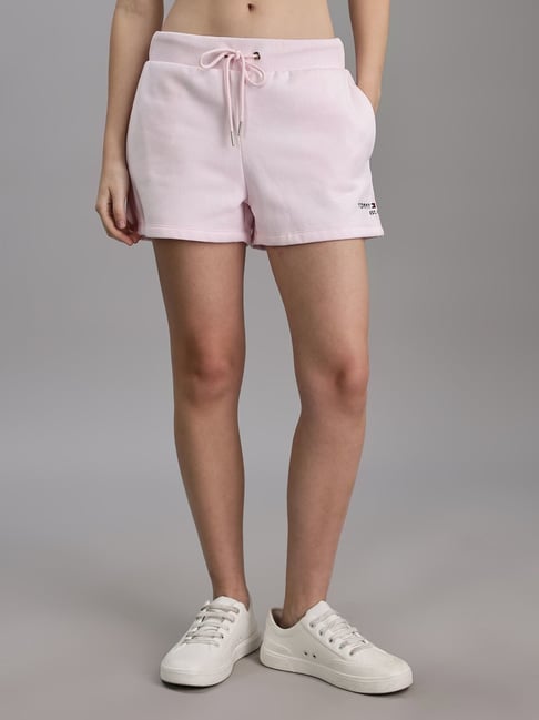 TOMMY HILFIGER Pink Solid Shorts