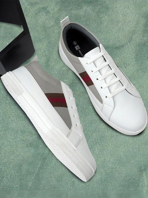 hoversoul Hoversole Men's Gino White Sneakers-picture-24