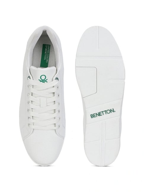 High Top Sneakers United Colors Of Benetton Shoes White Buy United