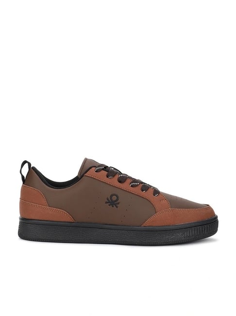 United Colors of Benetton Men's Brown Sneakers